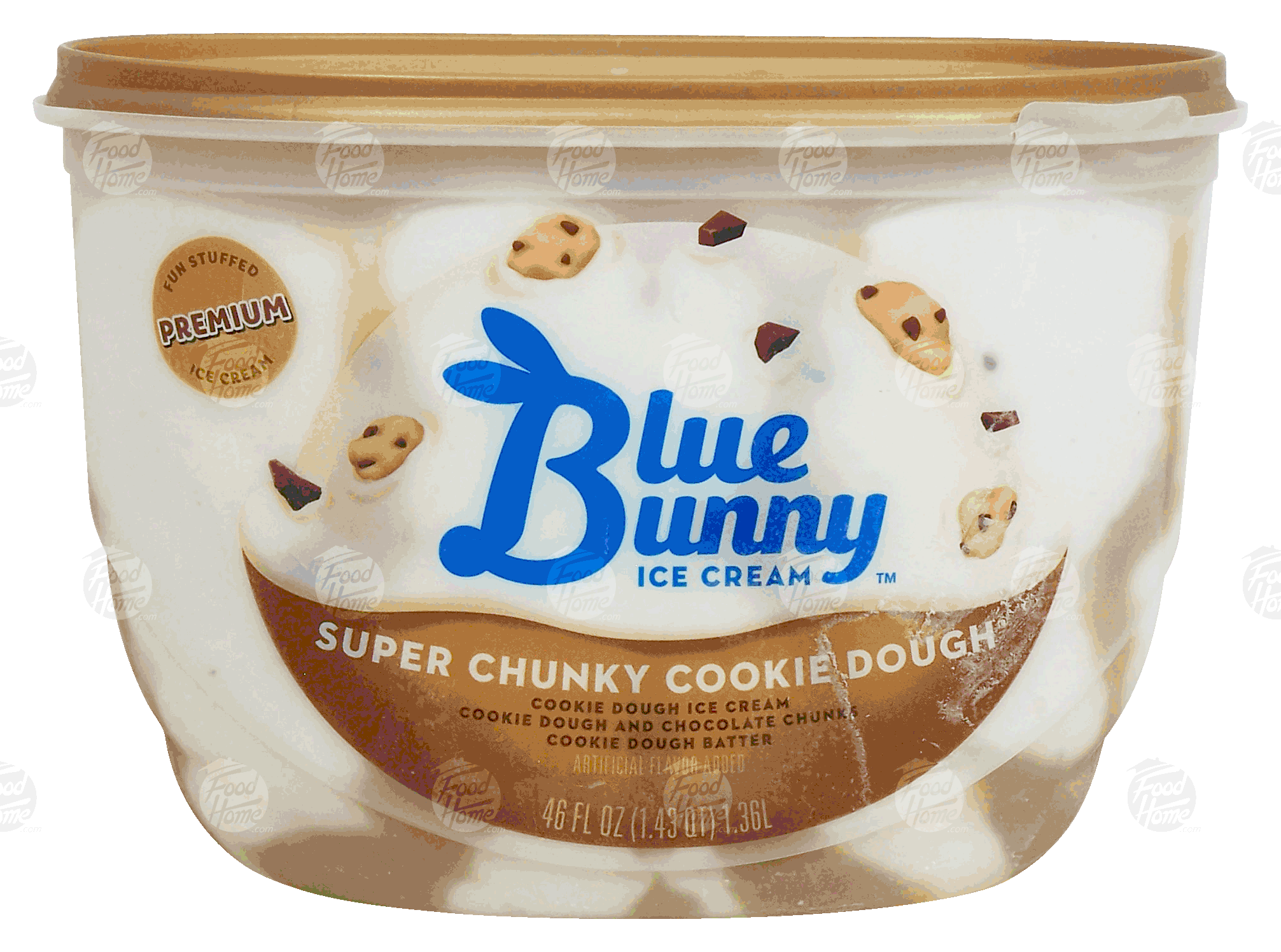 Blue Bunny super chunky cookie dough ice cream Full-Size Picture